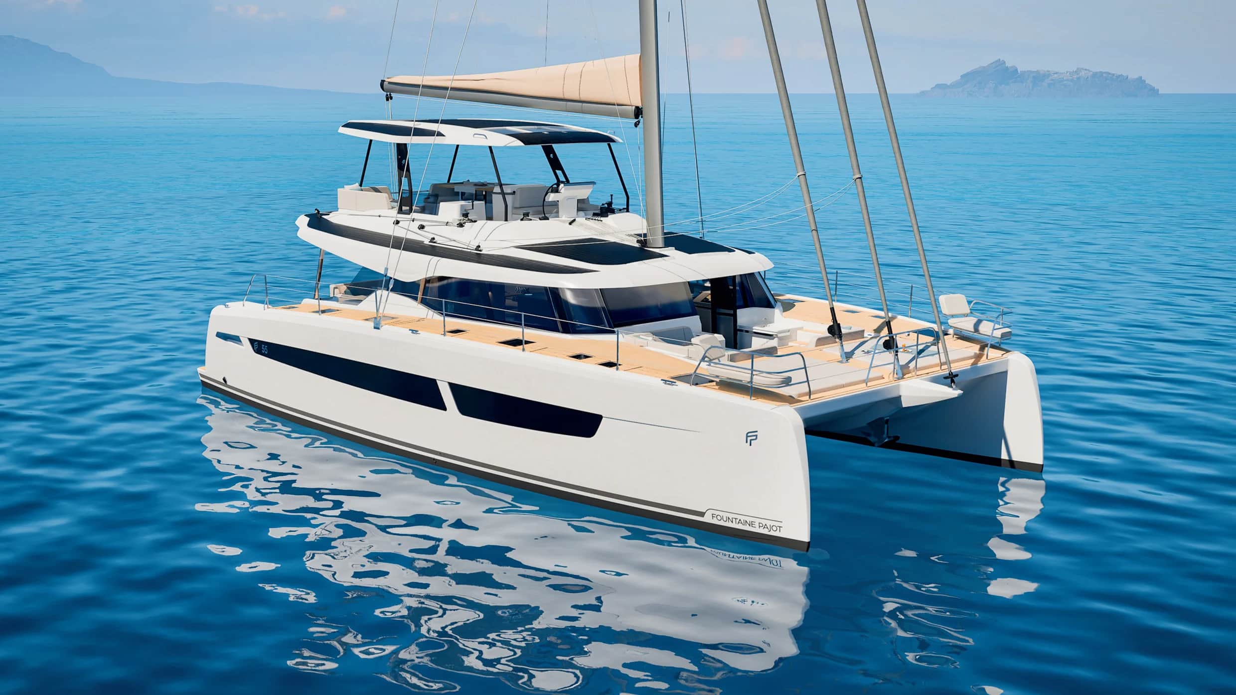 Nouveauté ! FP 55, le nouveau catamaran signé Fountaine Pajot