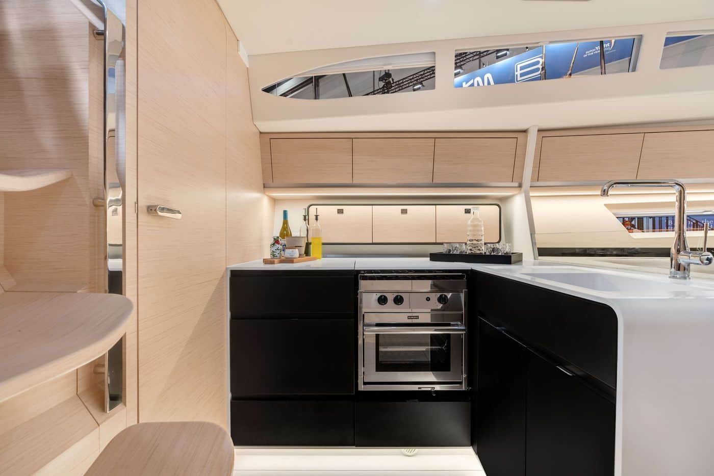 Saffier 46 Med, une cuisine top chef