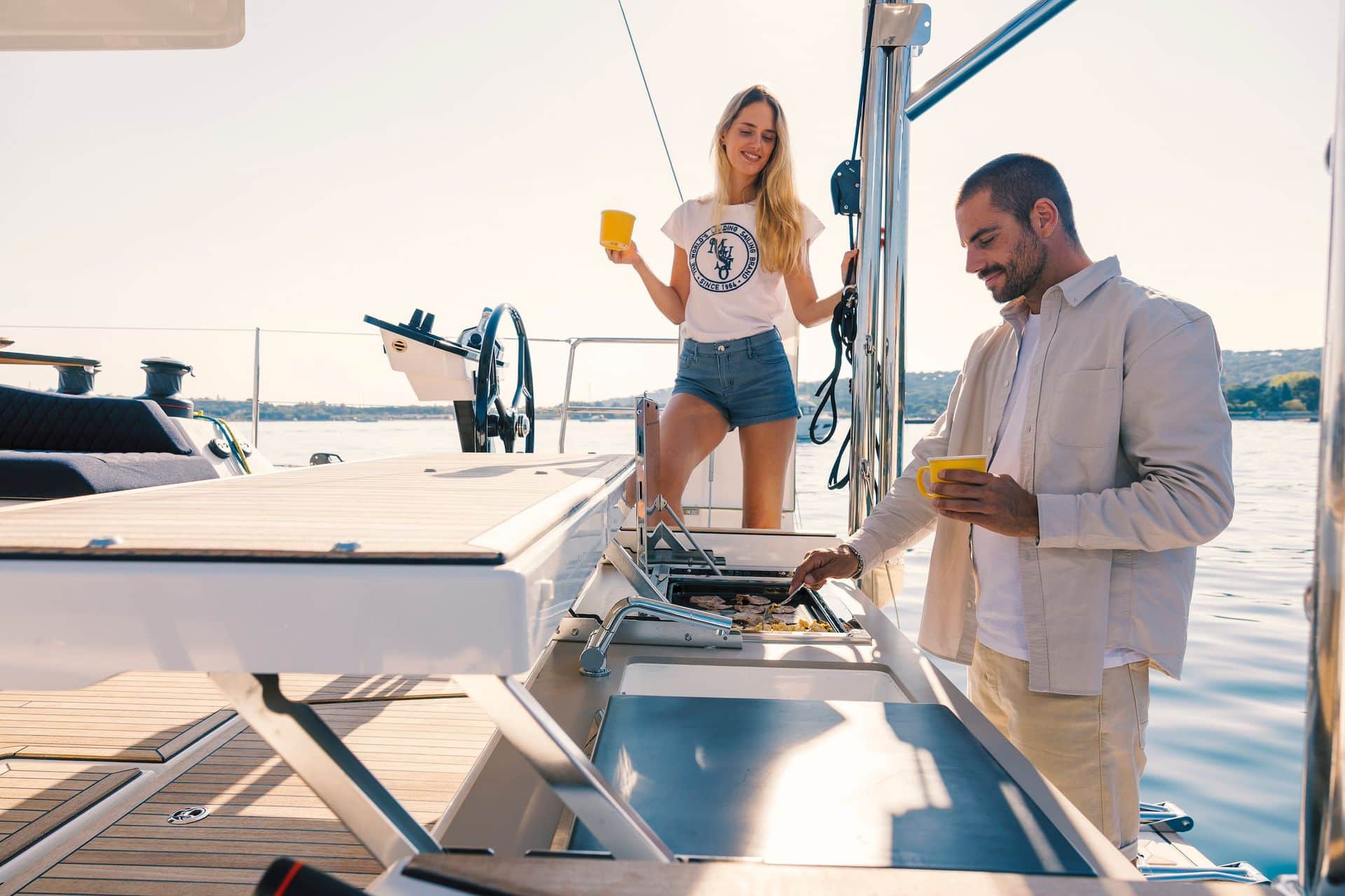 Dufour 54, au programme plancha et BBQ !