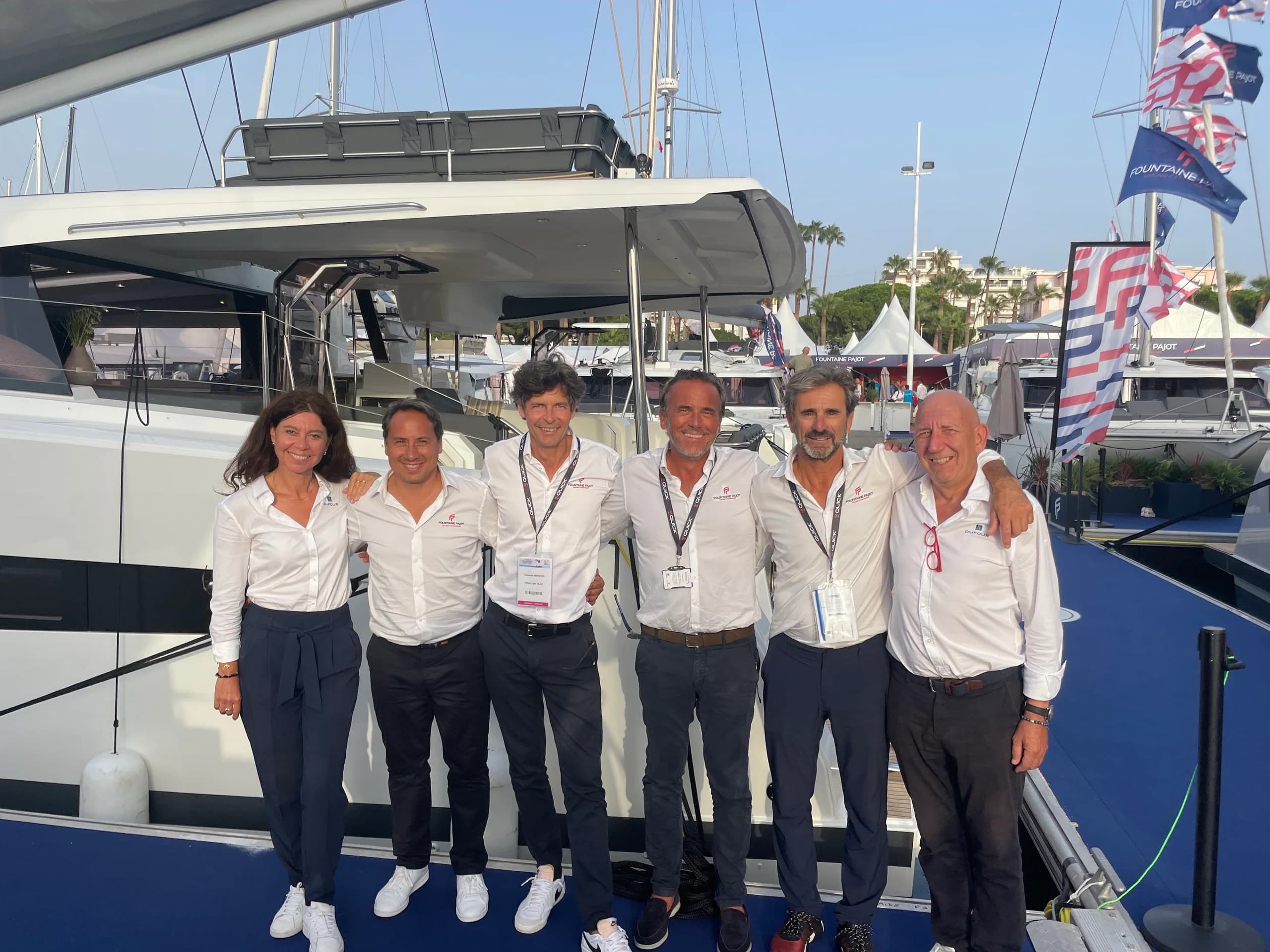 L'équipe Seaways Yachting en 2024